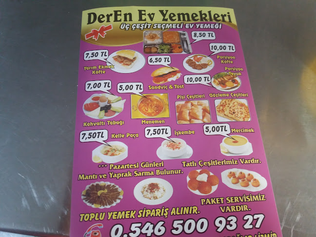Deren Ev Yemekleri - Gastronomi ve konaklama