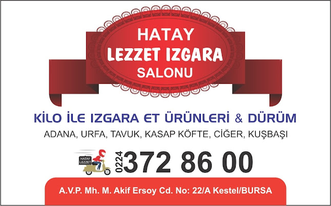 Opinii despre Hatay Lezzet Izgara Salonu în Kestel - Gastronomi ve konaklama