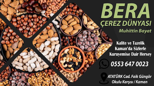 Opinii despre Bera çerez dünyası în Kaman - Gastronomi ve konaklama