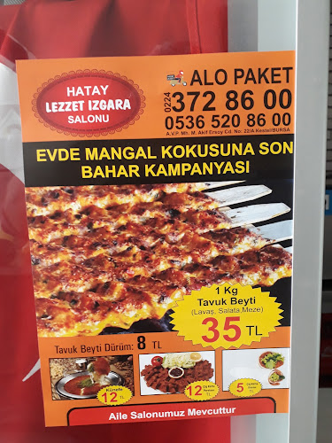 Hatay Lezzet Izgara Salonu - Gastronomi ve konaklama