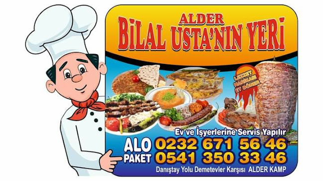 Alder bilal ustanın yeri - Gastronomi ve konaklama