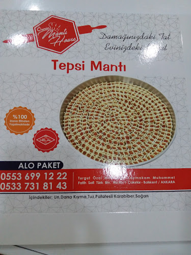 Opinii despre Önerim Mantı House în Yenimahalle - Gastronomi ve konaklama
