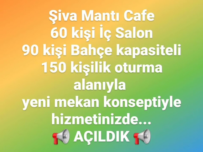 Opinii despre ŞİVA MANTI CAFE în Yenimahalle - Gastronomi ve konaklama