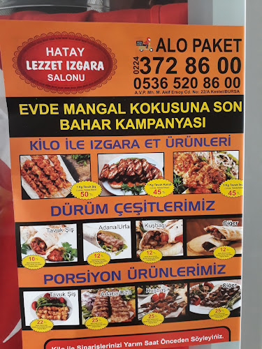 Hatay Lezzet Izgara Salonu - Kestel