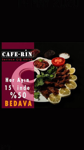 Cafe-Rin Serince Çiğköfte