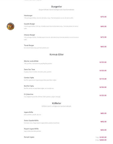 Gazelle Cafe - Gastronomi ve konaklama