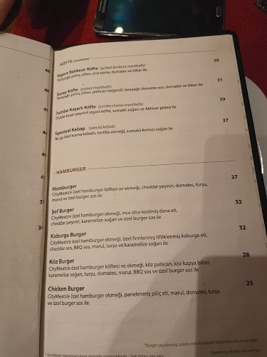 City Meats restaurant, Paşa Alanı, Bandırma yolu caddesi D:74/2, 10020 Karesi/Balıkesir