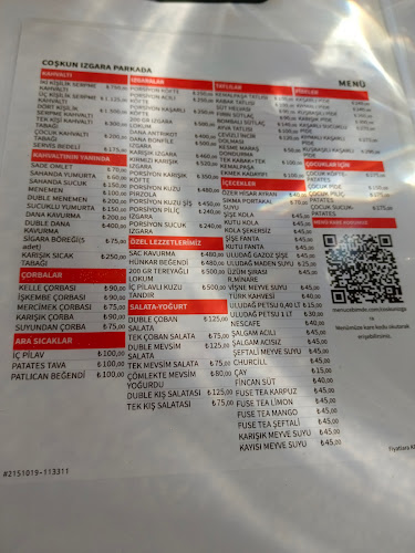 Coşkun Izgara Parkada