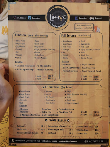 Limos Kahvaltı & Cafe - Gastronomi ve konaklama