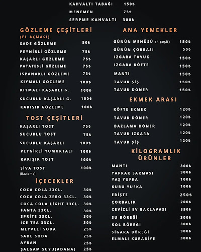 Opinii despre ŞİVA MANTI CAFE în Yenimahalle - Gastronomi ve konaklama