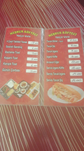 MEŞHUR KÖFTECİ YALÇIN USTA - Mamak