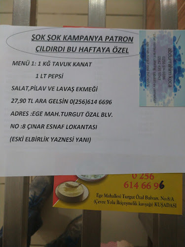 Çınar restoran catering tabdolt ev yemekleri