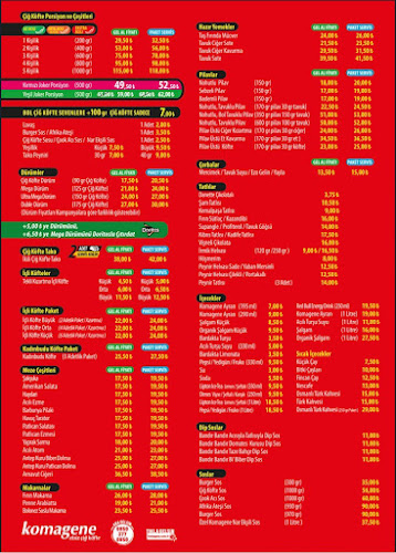 Opinii despre Komagene Çiğköfte Malatya - Bostanbaşı - Tecde - Fahri Kayahan - Komagene Malatya Çiğ Köfte în Yeşilyurt - Gastronomi ve konaklama