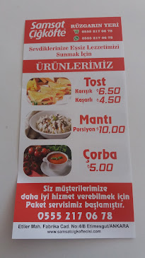 Samsat Çigköfte Cafe & Restaurant