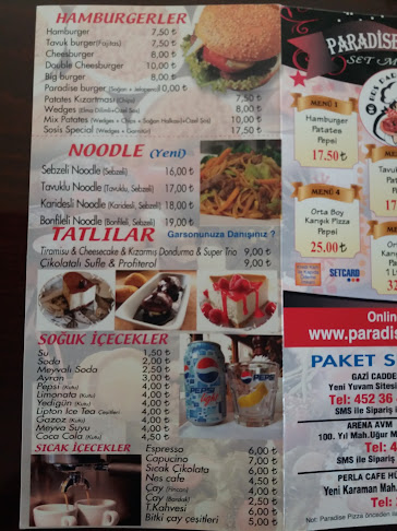 Opinii despre Paradise Pizza în Ni̇lüfer - Gastronomi ve konaklama