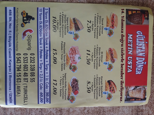 Gülistan Döner - Gastronomi ve konaklama