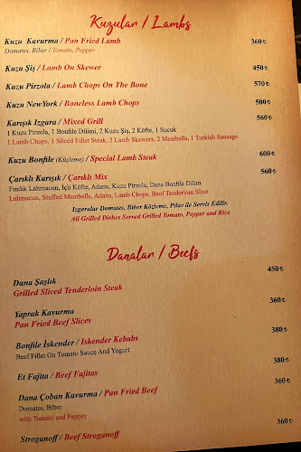 Çarıklı Et Restaurant - Fethiye