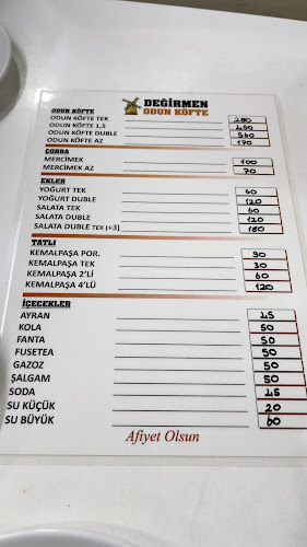 Değirmen Odun Köfte