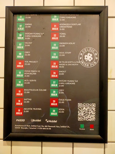 Celtic Irish Pub Istanbul - Beyoğlu