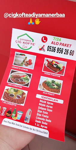 Opinii despre Adıyaman Çiğ Köfte Evi în Erbaa - Gastronomi ve konaklama