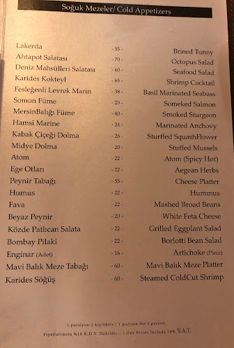 Comentarii opinii despre Mavi Balık