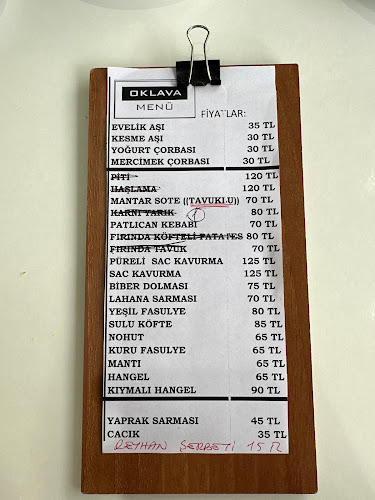 Oklava ev yemekleri ( yöresel lezzet )