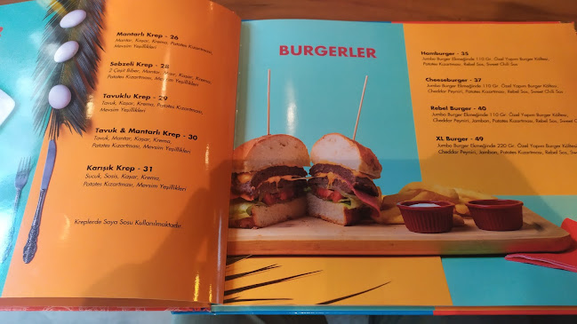 Opinii despre Cafe Rebel în Bornova - Gastronomi ve konaklama