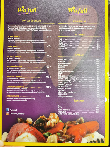 Wa'full Manisa Waffle - Şehzadeler