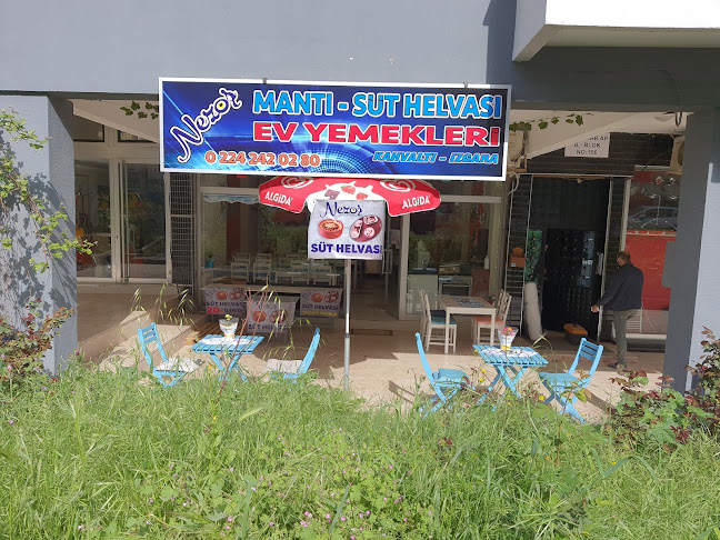 Nezoş mantı Süt helvası Ev yemekleri