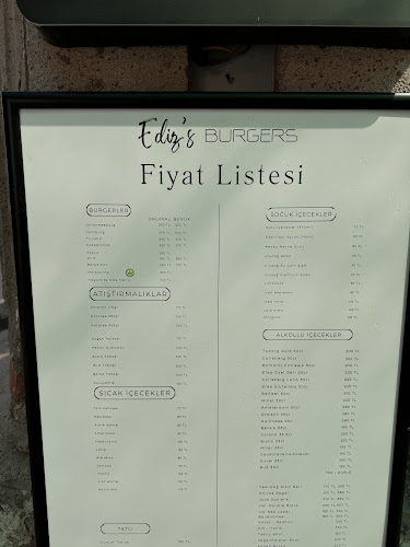 Ediz's Burgers - Gastronomi ve konaklama