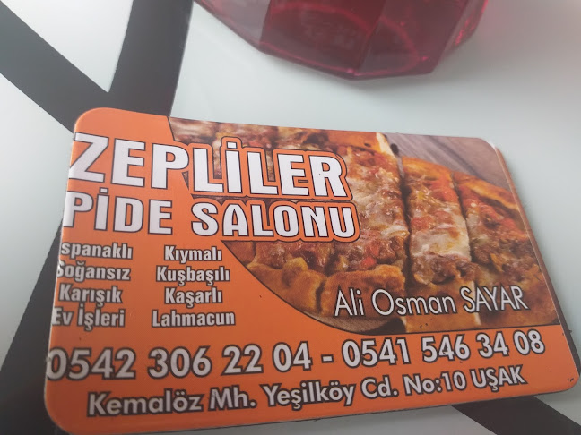 Zepliler pide salonu - Uşak Merkez