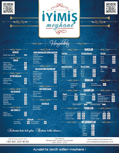 Opinii despre İyimiş Meyhane în Ayvalık - Gastronomi ve konaklama