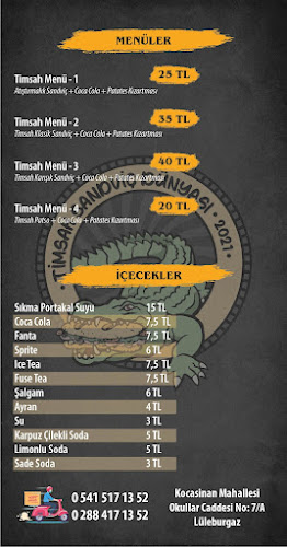 Opinii despre TİMSAH SANDVİÇ în Lüleburgaz - Gastronomi ve konaklama