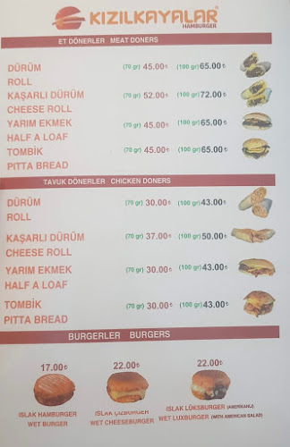 Kızılkayalar Taksim - Gastronomi ve konaklama