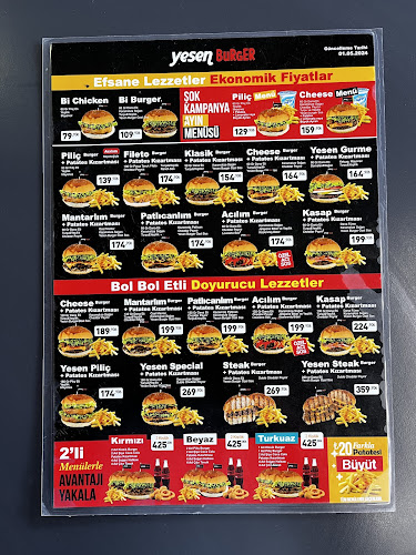 Opinii despre Yesen Burger Gaziosmanpaşa în Gaziosmanpaşa - Gastronomi ve konaklama