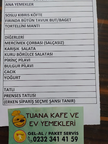 Tuana kafe ve ev yemekleri - Gastronomi ve konaklama