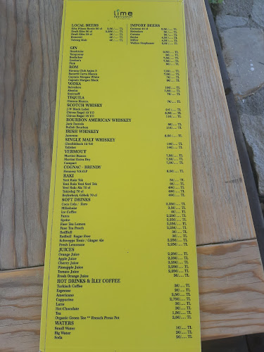 Lime Restaurant - Bar & Shisha Lounge and Beach club