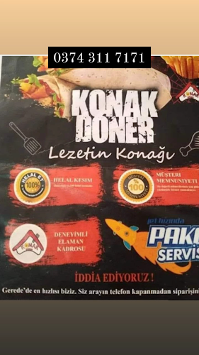 Opinii despre Konak Döner în Gerede - Gastronomi ve konaklama