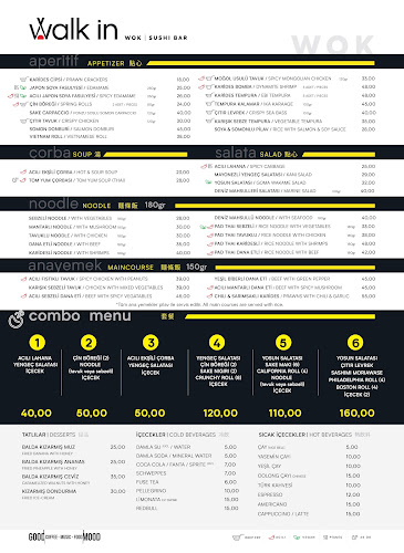 Walk in WOK & SUSHI BAR - Seyhan