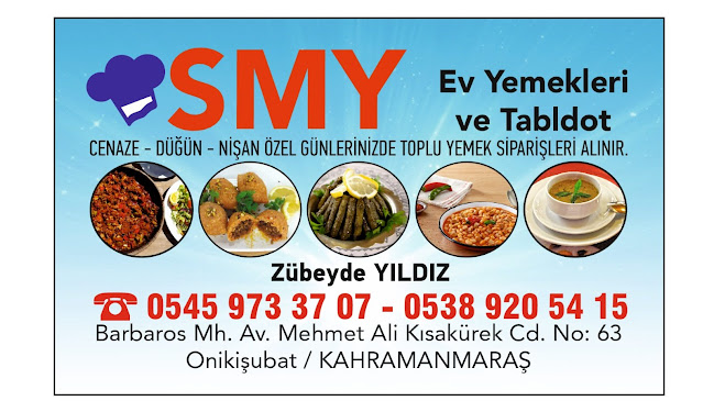 SMY EV YEMEKLERİ - Onikişubat