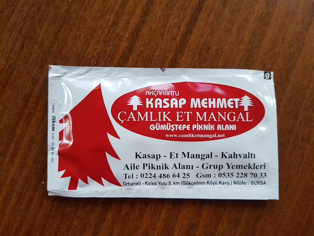 ÇAMLIK ET MANGAL AKÇAABATLI KASAP MEHMET - Gastronomi ve konaklama