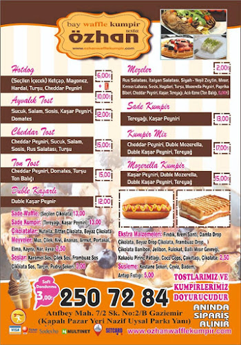 Özhan Waffle & Kumpir | Gaziemir Waffle | Gaziemir Kumpir