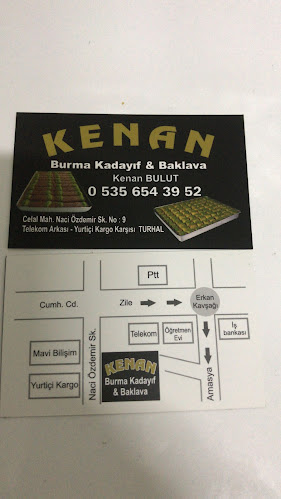 yurtiçi kargo karşısı, Celal, Naci Özdemir Sk. No:9, 60300 Turhal/Tokat