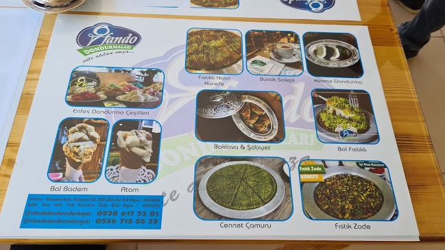 İrfando Dondurma Kepez