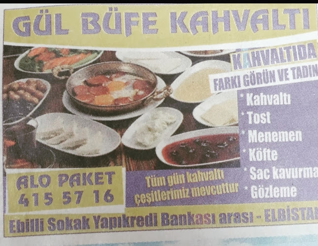 GÜL KAHVALTI SALONU - ELBİSTAN