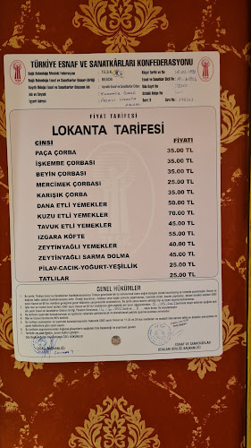 Ayvalık Paşa Çorba ve zeytinyagli ev yemekleri salonu