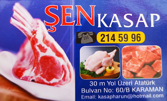 Şen Kasap & Şarkuterı baklıyat - Karaman Merkez