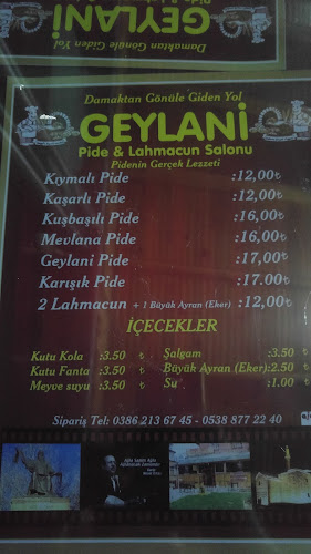 Geylani Pide Ve Lahmacun Fırını - Kırşehir Merkez