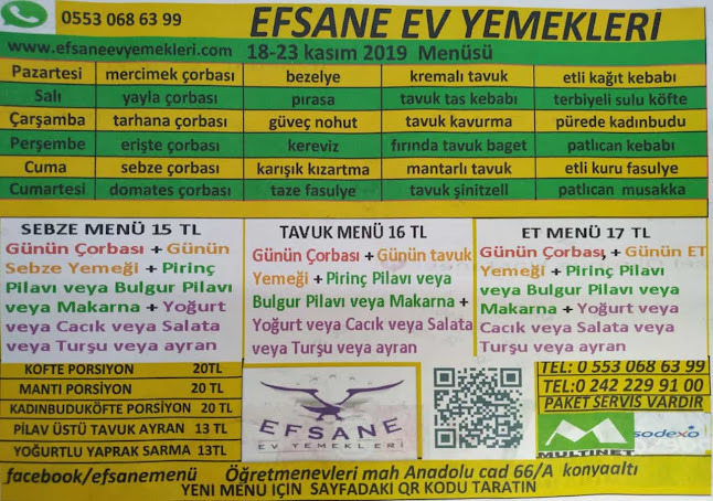 Comentarii opinii despre EFSANE EV YEMEKLERİ