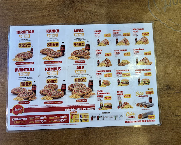 Opinii despre Pasaport Pizza Menemen Novada AVM în Menemen - Gastronomi ve konaklama